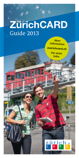 Zürichcard Guide 2013