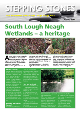 STEPPING STONES the Newsletter of the South Lough Neagh Area