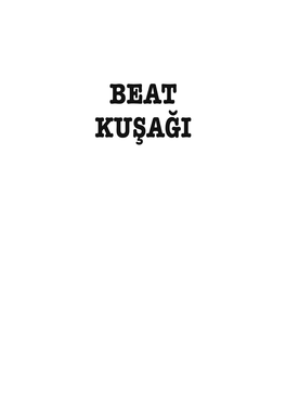 Beat Kuşaği Karakarga Yayinlari 207