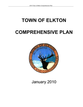 Town of Elkton Comprehensive Plan