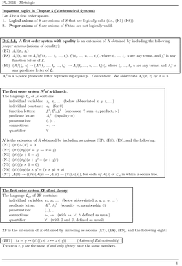 PL 3014 - Metalogic
