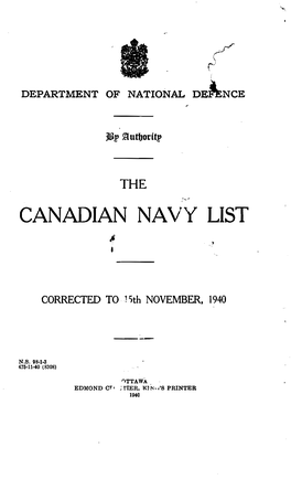 Royal Canadian Navy, on Pa(Je8 10 and 160 PAGJII