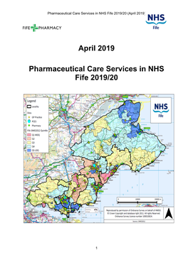 April 2019 Pharmaceutical Care Services in NHS Fife 2019/20