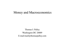 Endogenous Money: Implications for the Money Supply Process, Interest