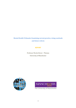 1 Mental Health Tribunals: Examining Current Practice, Rising Caseloads