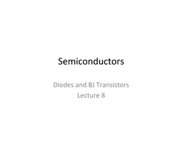 Semiconductors