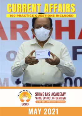 May 2021 Shine Ias Academy & Shine School of Banking