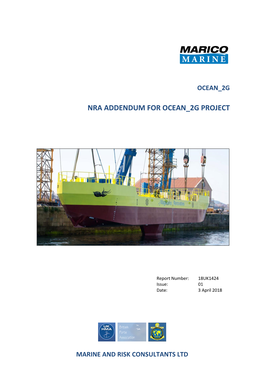 Nra Addendum for Ocean 2G Project