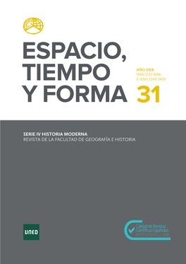 Serie Iv Historia Moderna Revista De La Facultad De Geografía E Historia