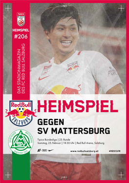 206 Das Stadionmagazin Stadionmagazin Das Salzburg Bull Red Fc Des