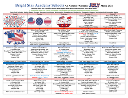 Bright Star Academy Schoolsall Natural / Organic