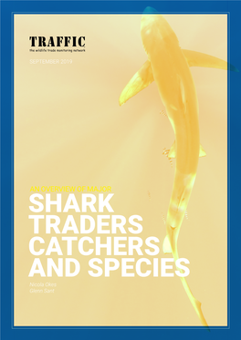 AN OVERVIEW of MAJOR SHARK TRADERS CATCHERS and SPECIES Nicola Okes Glenn Sant TRAFFIC REPORT an Overview of Major Global Shark* Traders, Catchers and Species