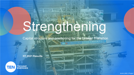 Technip Energies First Half 2021 Earnings Presentation