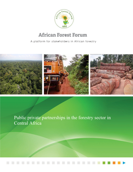 Public Private Partnerships in the Forestry Sector in Central Africa