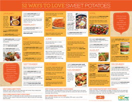 52 Ways to Love Sweet Potatoes