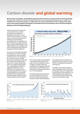 Carbon Dioxide and Global Warming