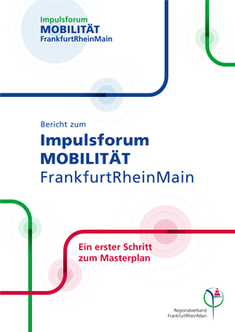 Ergebnisse Impulsforum Mobilität