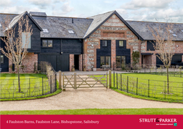 4 Faulston Barns, Faulston Lane, Bishopstone, Salisbury 4 Faulston Barns, Stone Wall Makes for an Interesting Feature