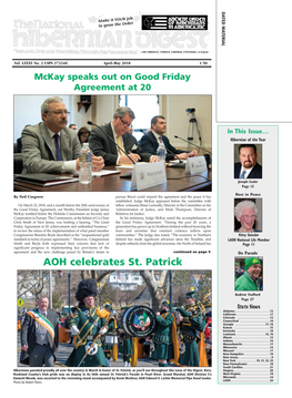 AOH Celebrates St. Patrick