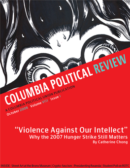 Columbia Political Review | October 