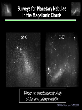 Surveys for Planetary Nebulae in the Magellanic Clouds