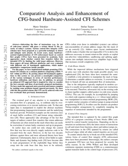 Comparative Analysis and Enhancement of CFG-Based Hardware-Assisted CFI Schemes