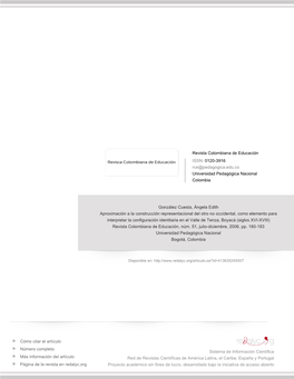 Redalyc.Aproximación a La Construcción Representacional Del