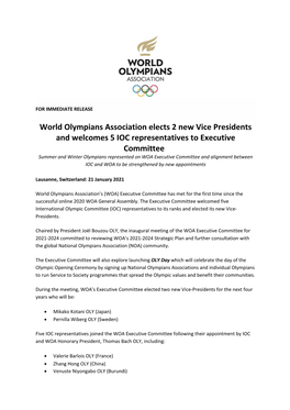 210119 JP WOA EXCO Meeting Press Release