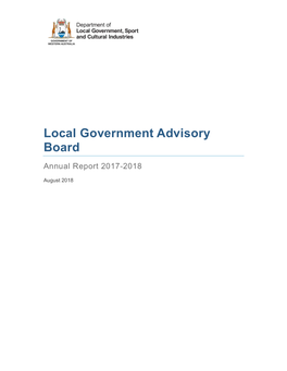 Local Government Advisory Board