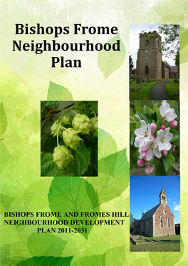 Bishops Frome Neighbourhood Development Plan January 2018