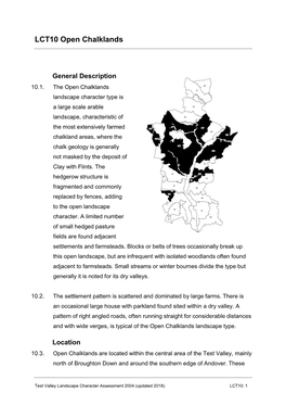 LCT10 Open Chalklands