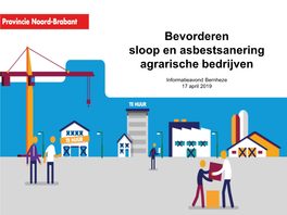 Bevorderen Sloop En Asbestsanering Agrarische Bedrijven