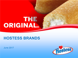 Hostess Brands Investor Presentation