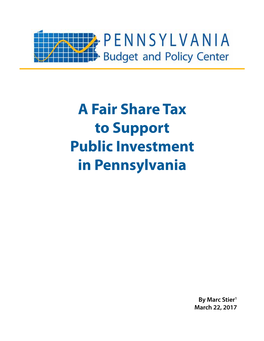 Fair Share Tax Report