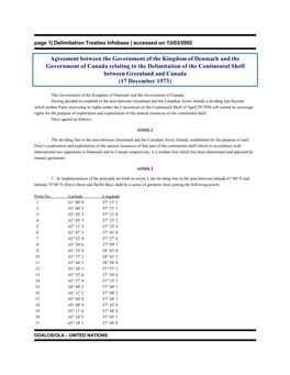 Page 1| Delimitation Treaties Infobase | Accessed on 13/03/2002