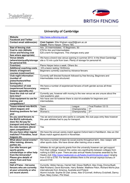 University of Cambridge