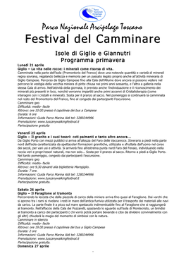 Festival Del Camminare