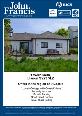 1 Wernllaeth, Llanon SY23