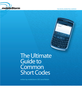 The Ultimate Guide to Common Short Codes