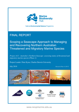 Seascape Approach to Managing and Recovering Northern Australian Threatened and Migratory Marine Species