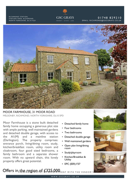 Offers in the Region of £325,000