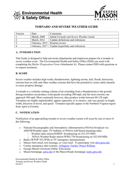 Tornado and Severe Weather Guide