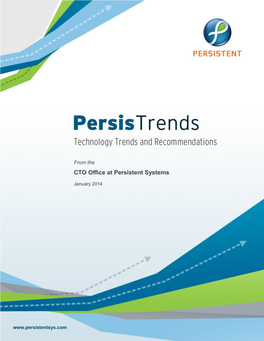 Persistrends | Technology Trends and Recommendations