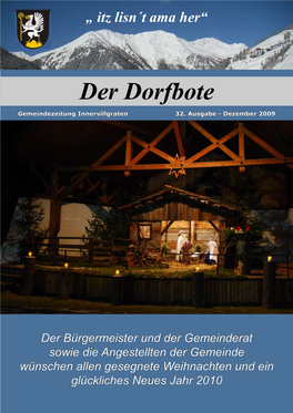 Der Dorfbote Gemeindezeitung Innervillgraten 32