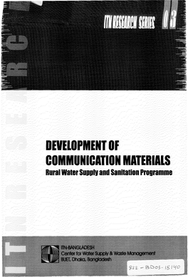 Development of Communicationmaterials