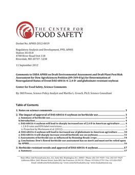 CFS 2,4-D Soy Science Comments-FINAL 9-11-12