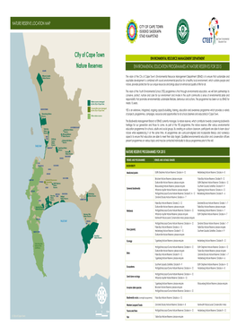 Nature Reserve Location Map Environmental Education