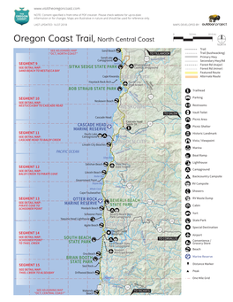 Oregon Coast Trail, North Central Coast