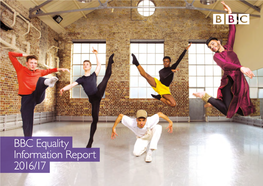 BBC Equality Information Report 2016-17