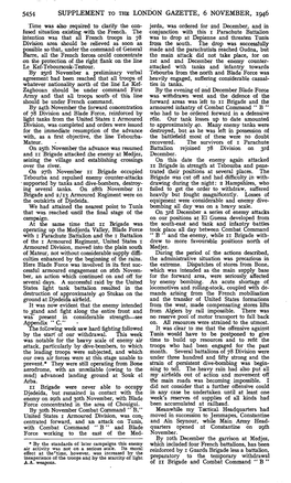 5454 Supplement to the London Gazette, 6 November